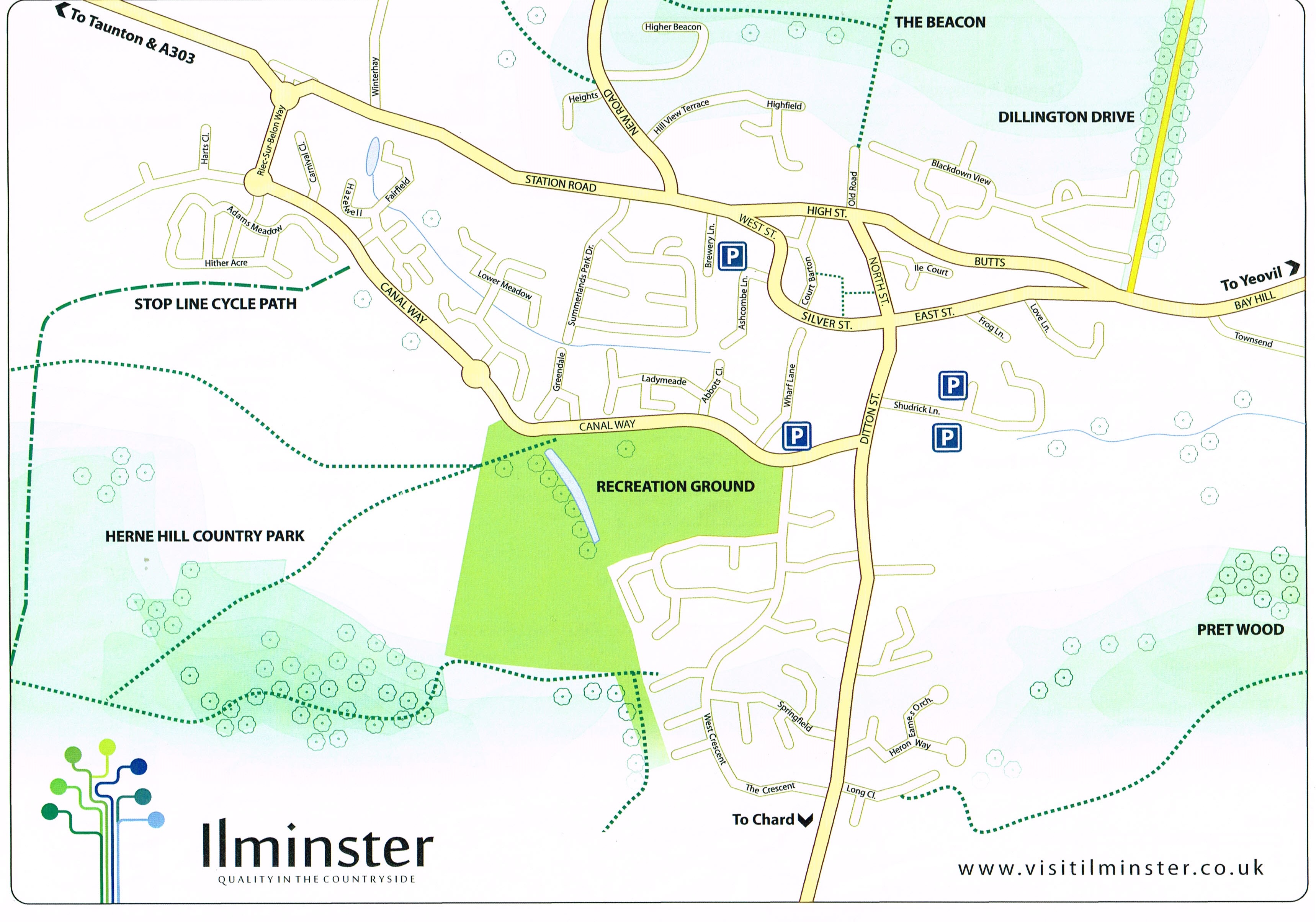 Ilminster Town Map v1.0